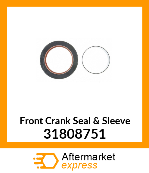 Front Crank Seal & Sleeve 31808751