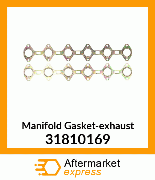 Manifold Gasket-exhaust 31810169