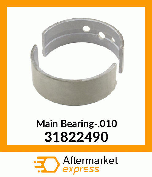 Main Bearing-.010 31822490