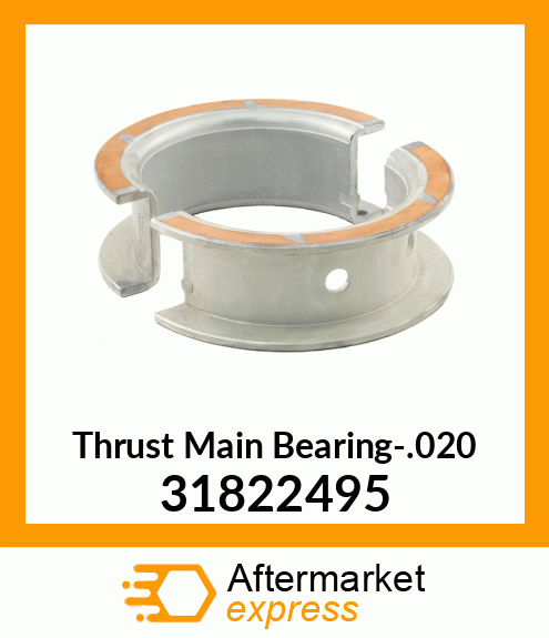 Thrust Main Bearing-.020 31822495