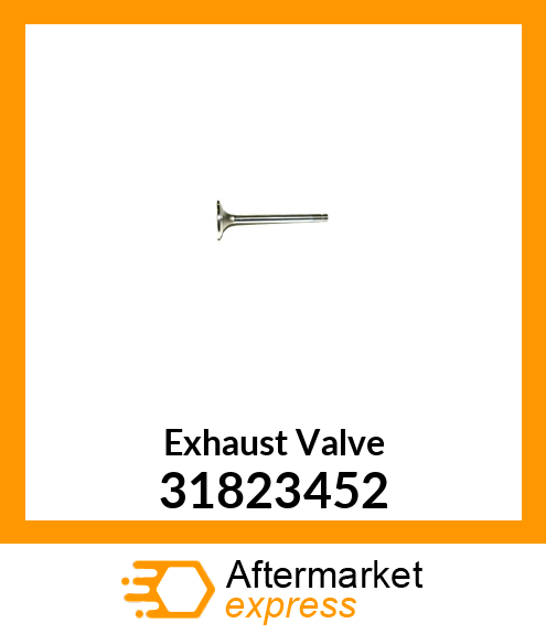 Exhaust Valve 31823452
