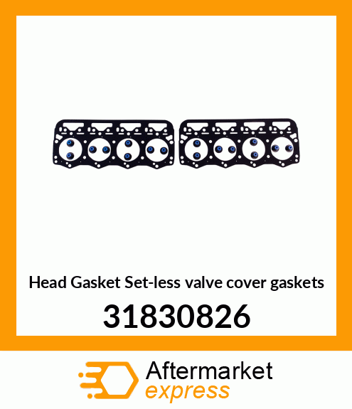 Head Gasket Set-less valve cover gaskets 31830826