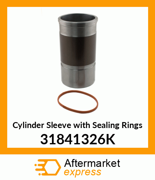 Cylinder Sleeve with Sealing Rings 31841326K