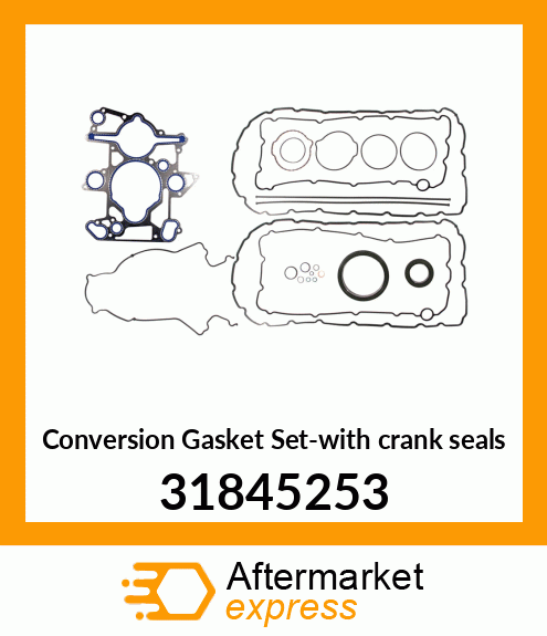 Conversion Gasket Set-with crank seals 31845253