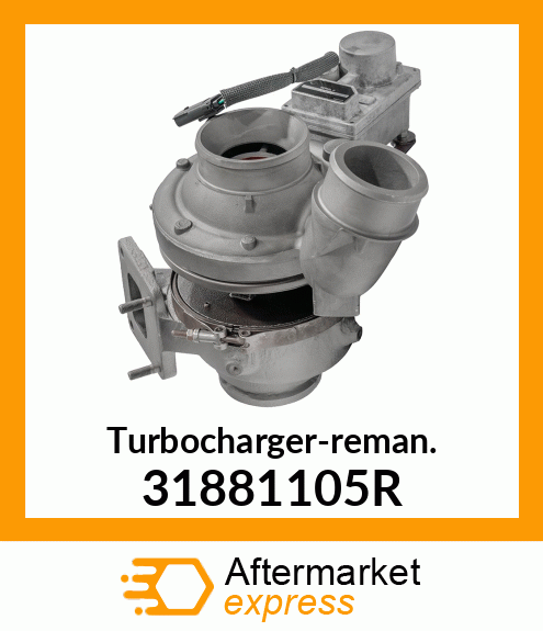 Turbocharger-reman. 31881105R