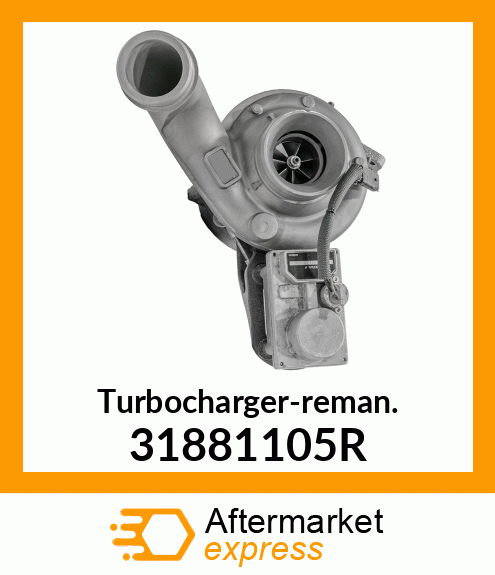 Turbocharger-reman. 31881105R