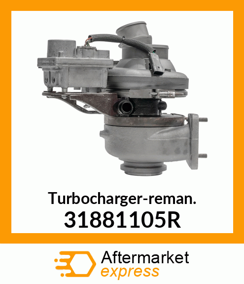 Turbocharger-reman. 31881105R