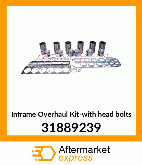 Inframe Overhaul Kit-with head bolts 31889239