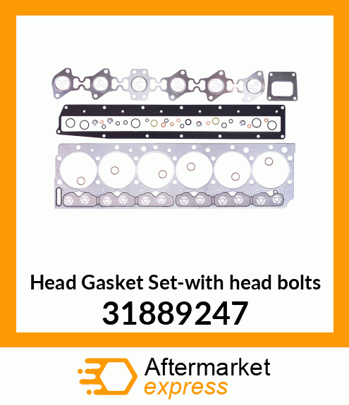 Head Gasket Set-with head bolts 31889247
