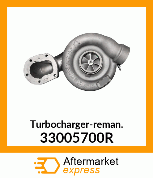 Turbocharger-reman. 33005700R