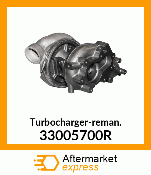 Turbocharger-reman. 33005700R