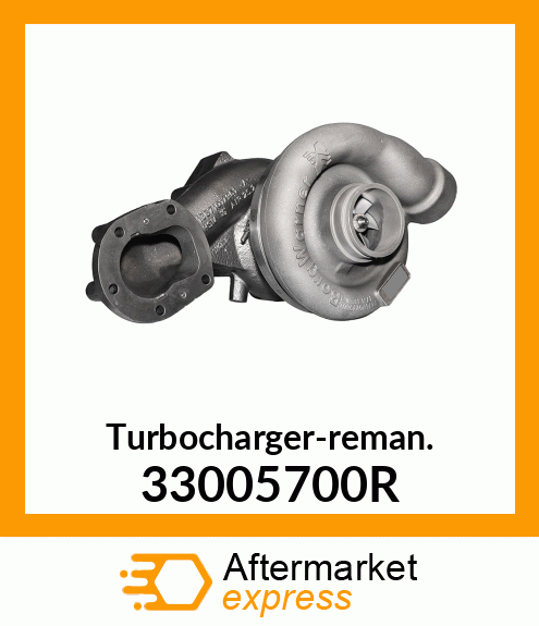 Turbocharger-reman. 33005700R