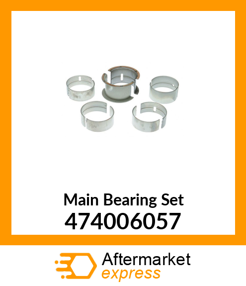 Main Bearing Set 474006057