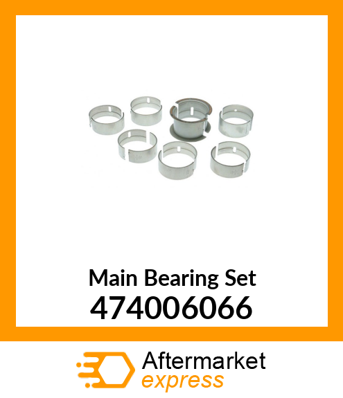 Main Bearing Set 474006066
