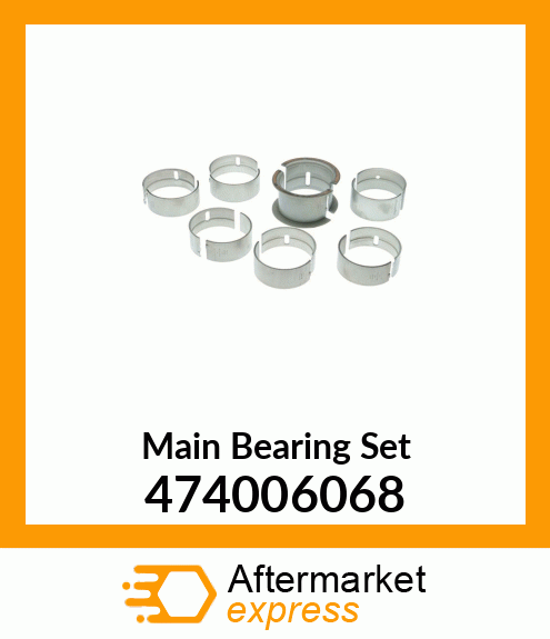 Main Bearing Set 474006068