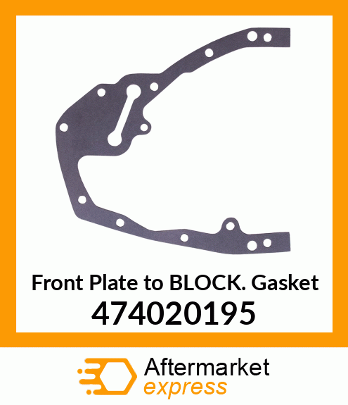 Front Plate to Block Gasket 474020195