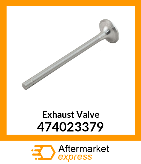 Exhaust Valve 474023379