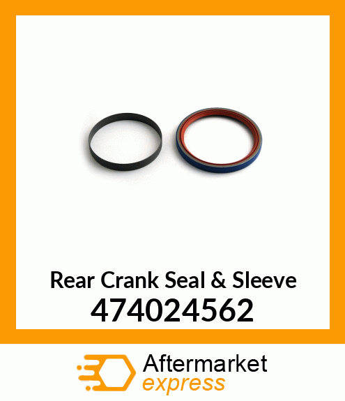 Rear Crank Seal & Sleeve 474024562