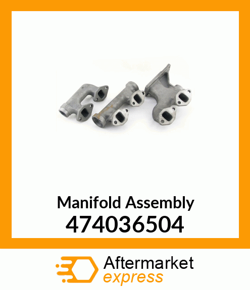 Manifold Assembly 474036504