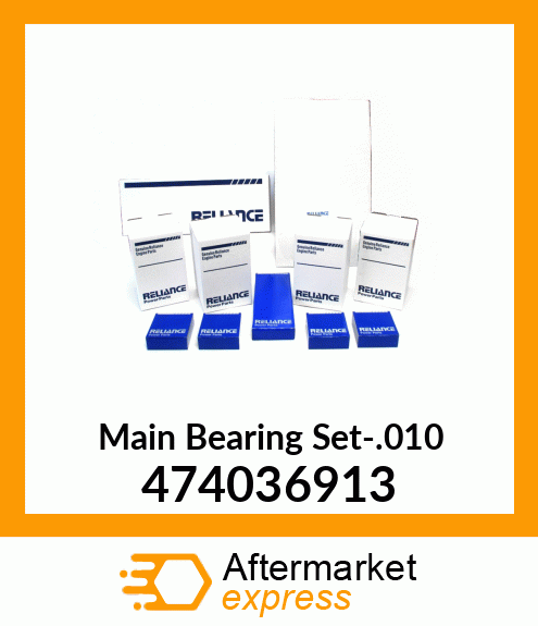 Main Bearing Set-.010 474036913