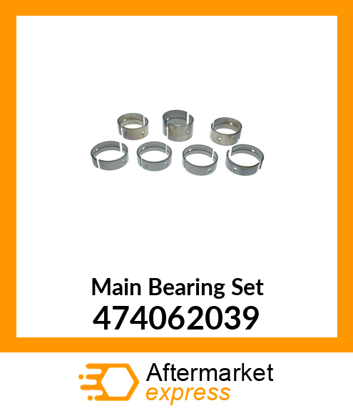 Main Bearing Set 474062039