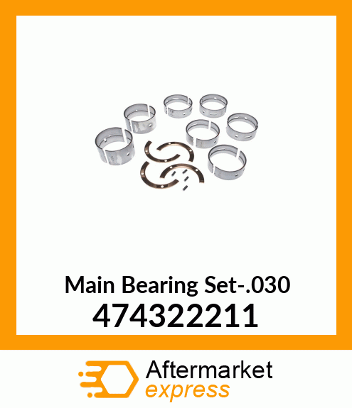 Main Bearing Set-.030 474322211