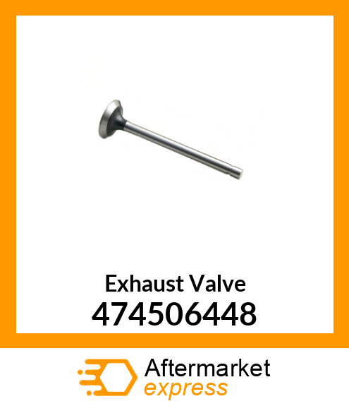 Exhaust Valve 474506448