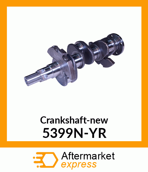 Crankshaft-new 5399N-YR