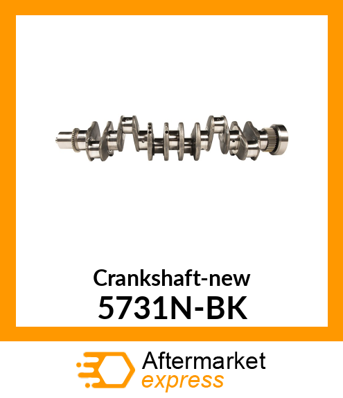 Crankshaft-new 5731N-BK