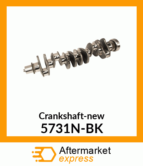Crankshaft-new 5731N-BK