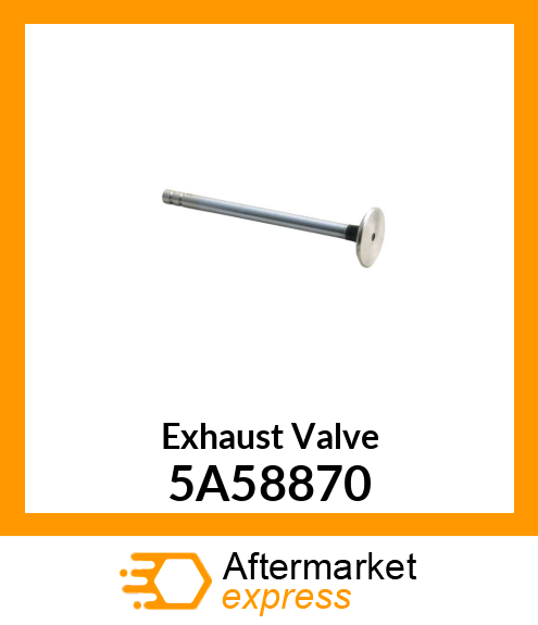 Exhaust Valve 5A58870