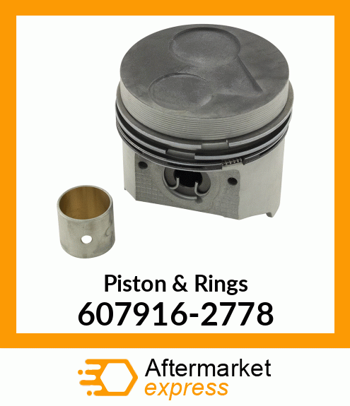 Piston & Rings 607916-2778