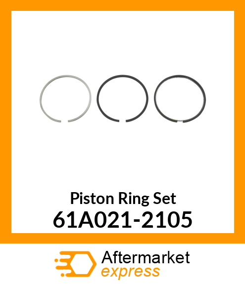 Piston Ring Set 61A021-2105