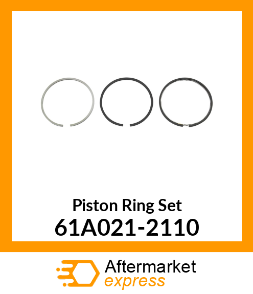 Piston Ring Set 61A021-2110