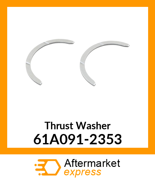 Thrust Washer 61A091-2353