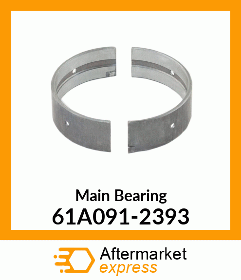 Main Bearing 61A091-2393
