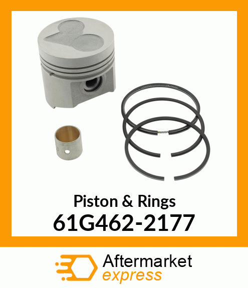 Piston & Rings 61G462-2177