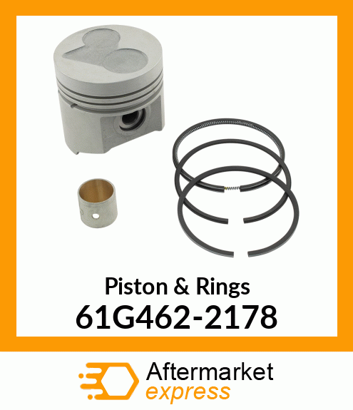 Piston & Rings 61G462-2178