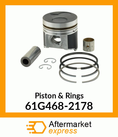 Piston & Rings 61G468-2178