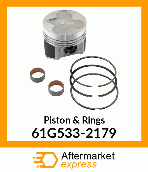 Piston & Rings 61G533-2179