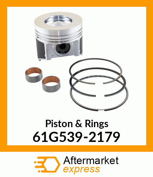 Piston & Rings 61G539-2179
