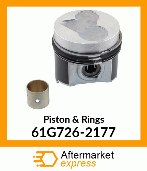 Piston & Rings 61G726-2177