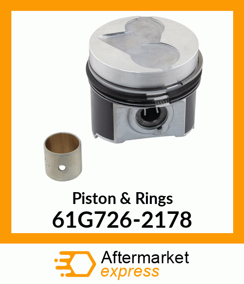 Piston & Rings 61G726-2178