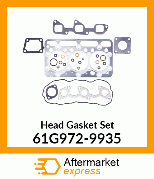 Head Gasket Set 61G972-9935