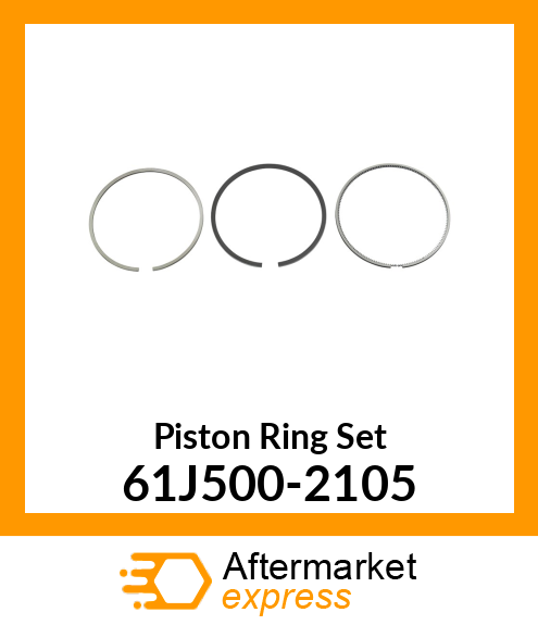 Piston Ring Set 61J500-2105