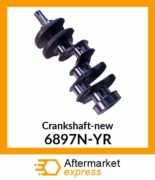 Crankshaft-new 6897N-YR