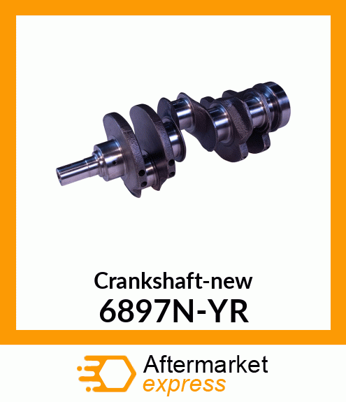 Crankshaft-new 6897N-YR