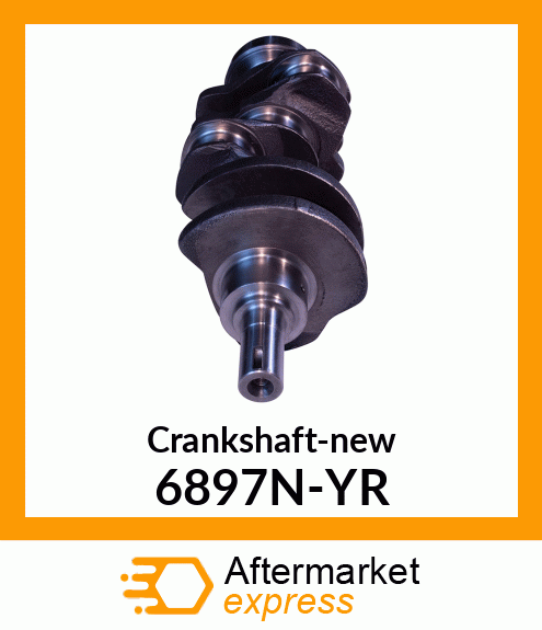 Crankshaft-new 6897N-YR