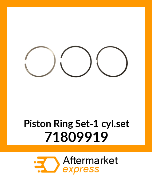 Piston Ring Set-1 cyl.set 71809919