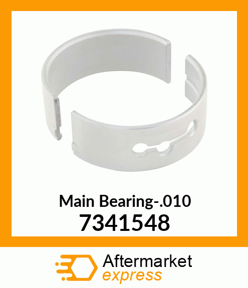 Main Bearing-.010 7341548